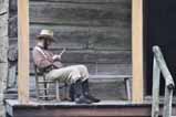 farmhand on porch